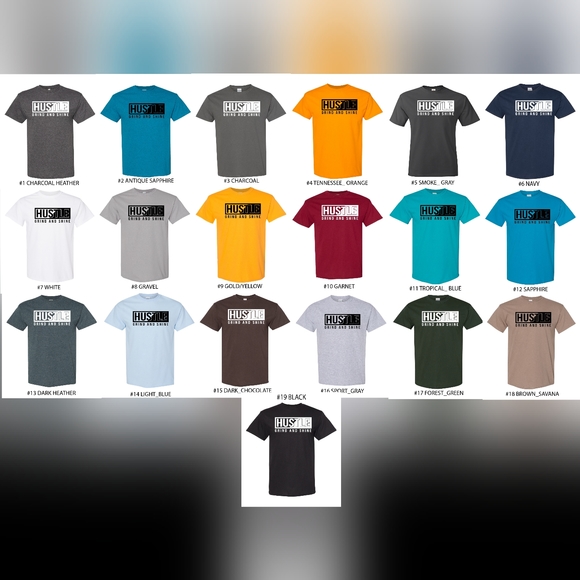 19-Pc for $95 Bundle - Color - all color - Mens Short Sleeve T-shirt… - Picture 2 of 2